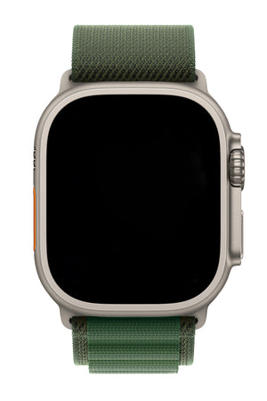 Apple Watch Compatible Alpine Loop Band Seaweed 