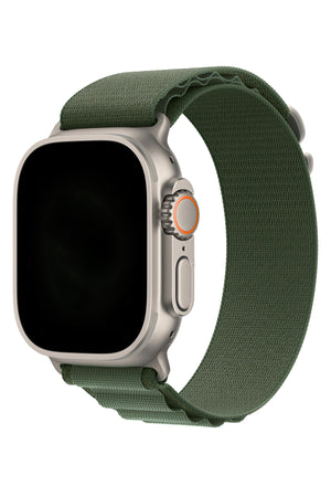 Apple Watch Uyumlu Alpine Loop Kordon Seaweed  bikordon