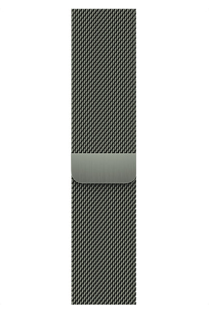 Apple Watch Uyumlu Metal Milano Loop Smoked  bikordon
