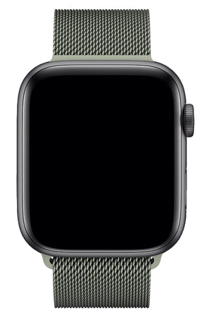 Apple Watch Uyumlu Metal Milano Loop Smoked  bikordon