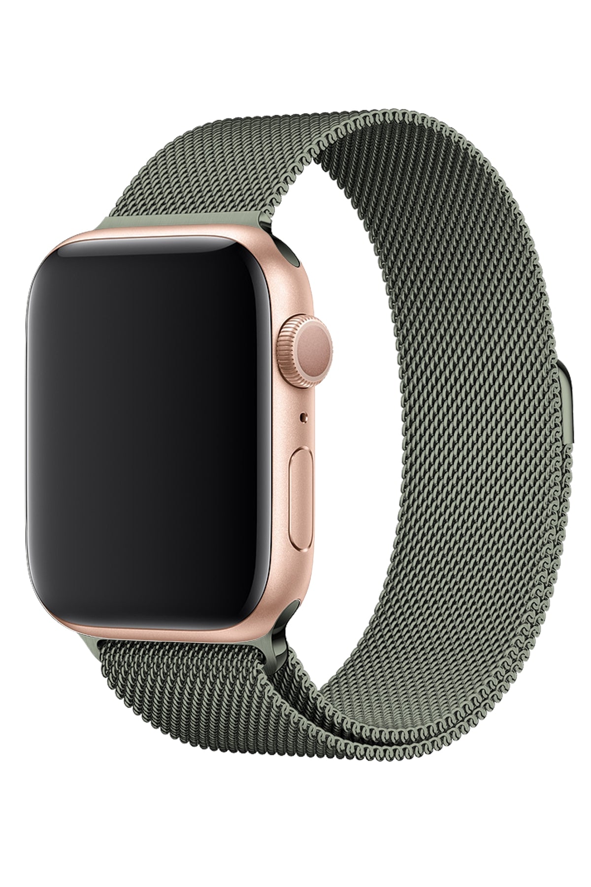 Apple Watch Uyumlu Metal Milano Loop Smoked  bikordon