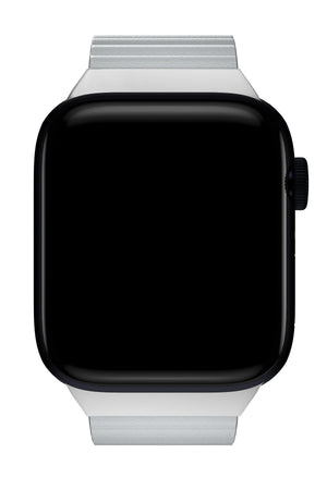 Apple Watch Compatible Premium Leather Loop Band Snowbound 