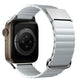 Apple Watch Uyumlu Premium Deri Loop Kordon Snowbound