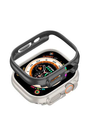Apple Watch Ultra Uyumlu Kasa Koruyucu Bumper Space Gray  bikordon