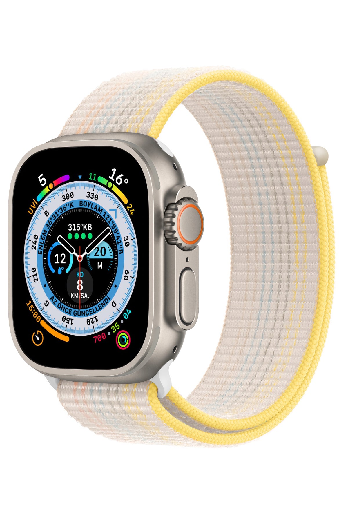 Apple Watch Uyumlu Spor Loop Kordon Starlight  bikordon