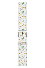 Apple Watch Uyumlu UV Baskılı Silikon Kordon Summer