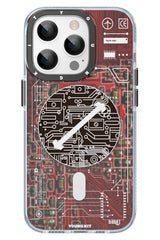 Youngkit Technology iPhone 14 Pro Magsafe Uyumlu Kırmızı Kılıf