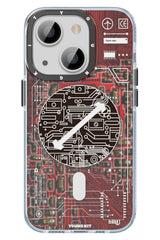 Youngkit Technology iPhone 14 Plus Magsafe Uyumlu Kırmızı Kılıf
