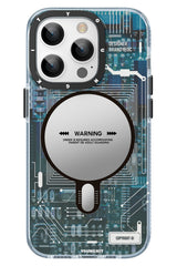 Youngkit Technology iPhone 13 Pro Max Magsafe Uyumlu Mavi Kılıf