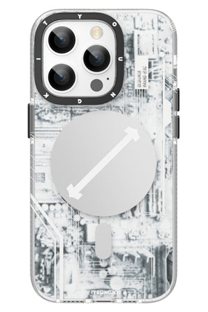 Youngkit Technology iPhone 13 Pro Magsafe Uyumlu Beyaz Kılıf