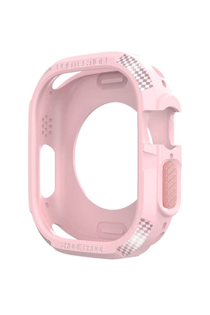 Apple Watch Ultra Uyumlu Armor Kasa Koruyucu Vanilla  bikordon