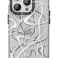 Youngkit Water Ink iPhone 14 Pro Max Magsafe Beyaz Kılıf