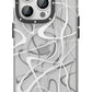 Youngkit Water Ink iPhone 14 Pro Max Magsafe Beyaz Kılıf  Youngkit