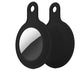 Wiwu Apple Airtag Compatible Silicone Keychain 4-Pack Black 