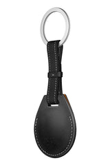 Wiwu Apple Airtag Uyumlu Deri Anahtarlık Black