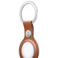 Wiwu Apple Airtag Compatible Leather Keychain Chestnut 
