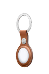 Wiwu Apple Airtag Uyumlu Deri Anahtarlık Chestnut
