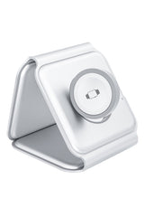 Wiwu Power Air Apple Watch iPhone Airpods Uyumlu Wireless Şarj Cihazı Beyaz