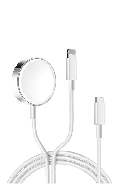 Wiwu USB-C Apple Watch iPhone Compatible Magnetic Fast Charger Cable 3A 